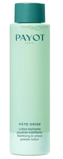 Lotion biphasée poudrée matifiante