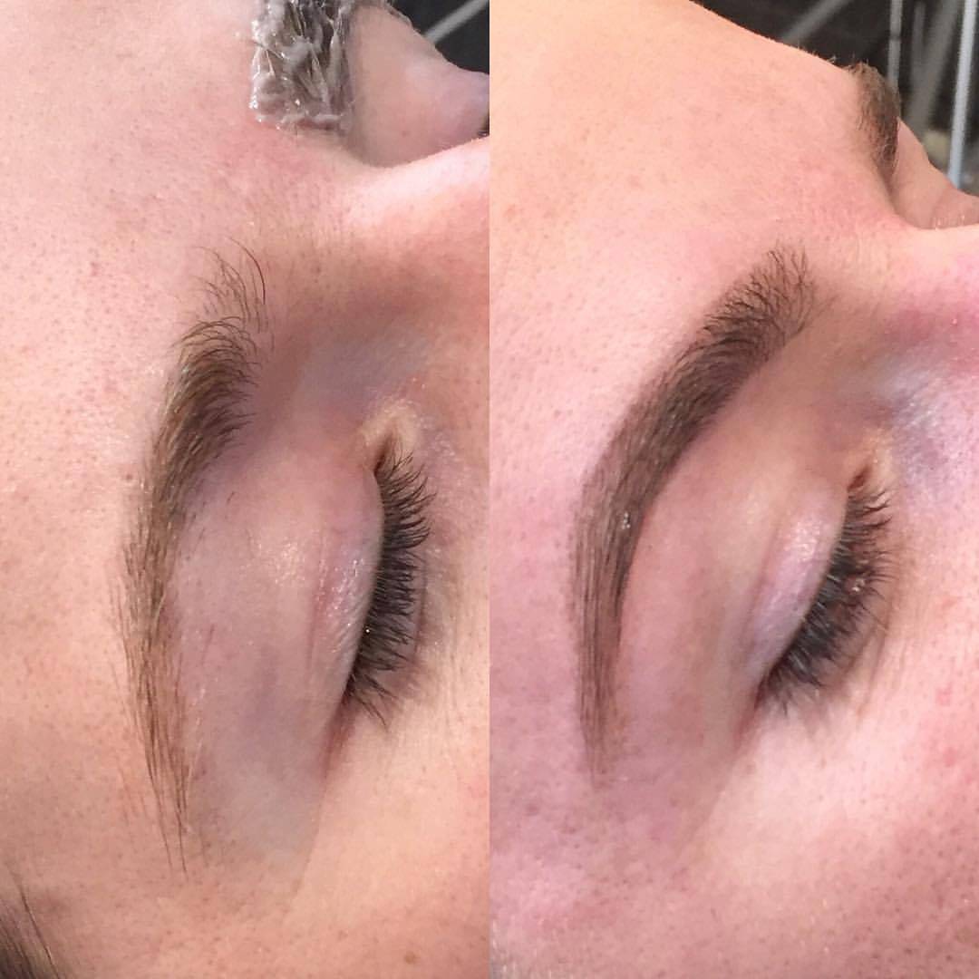 First time HD #highdefintionbrows #regrowthprogramme #liftingthatarch #browsalldaylong #Browjourney