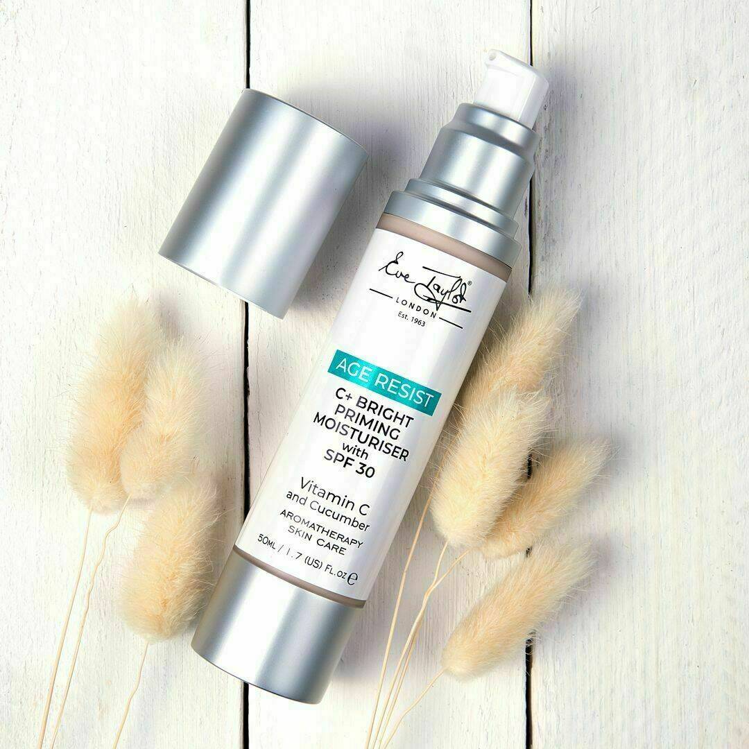 C+ bright priming moisturiser SPF30, 50ml