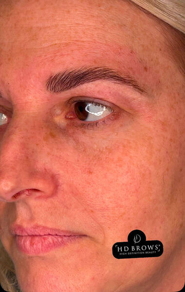 After HD Brow and Sculpt
