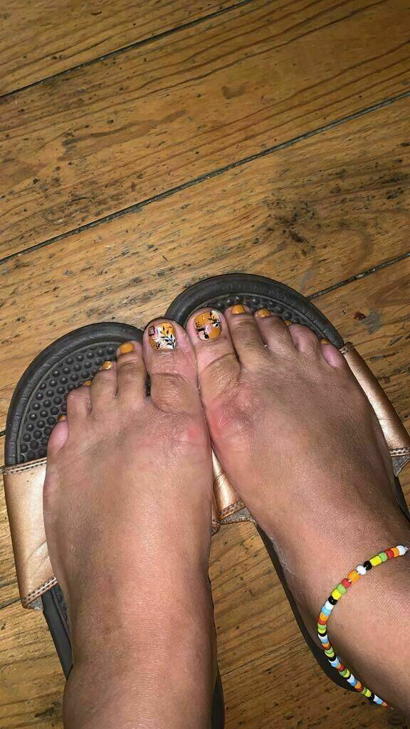 Gainage pied | Nail art niv. 2