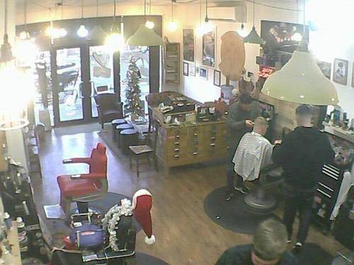 No queue (rare) good time for that Christmas chop 