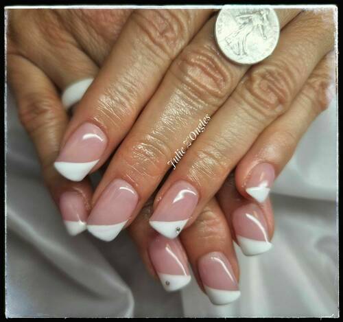 Remplissage Gel French et Strass 