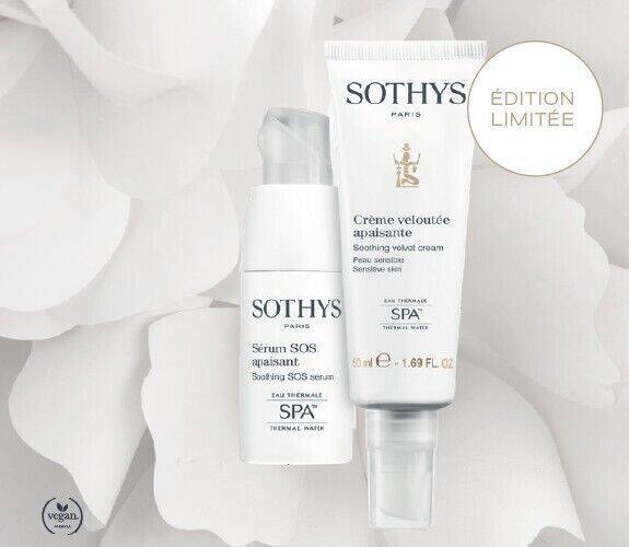 COFFRET CREME VELOUTEE + SERUM SOS SPA 2025 REF 400056