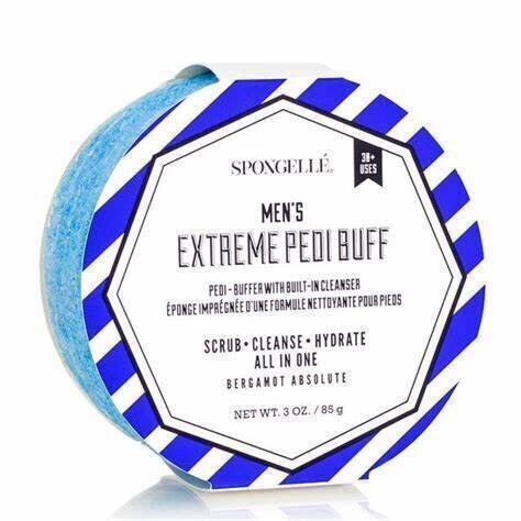 Spongelle Mens Extreme Pedi Buffer