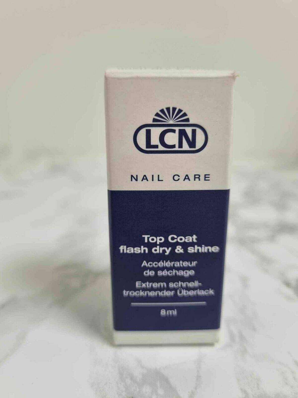 top coat flash and dry & shine 