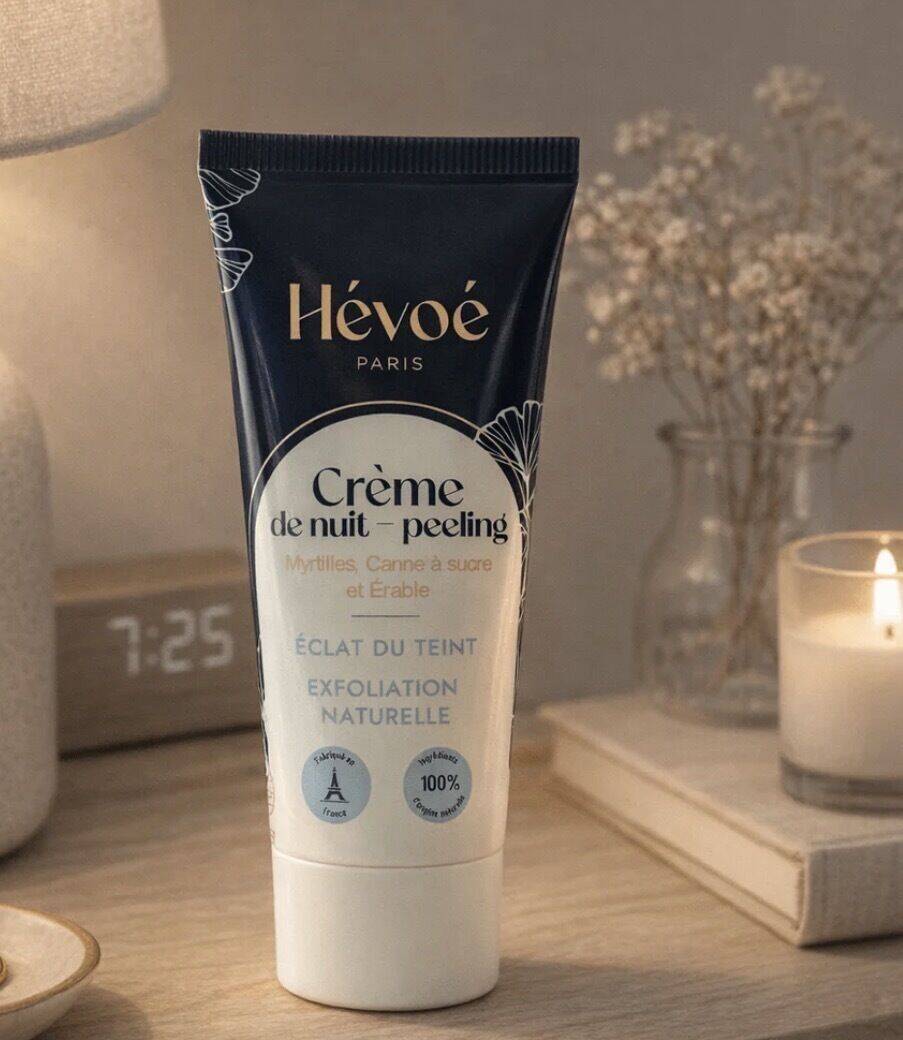 Crème de nuit peeling