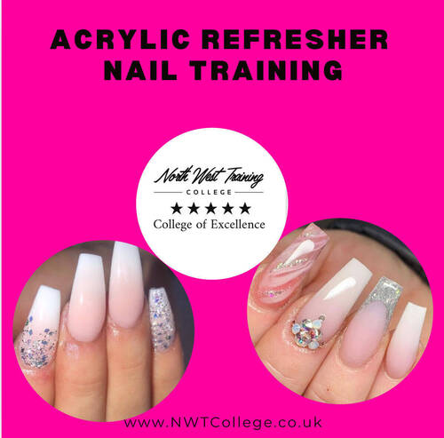 ACRYLIC REFRESHER COURSE THURS 26th FEB @10am-3pm price £100 Deposit