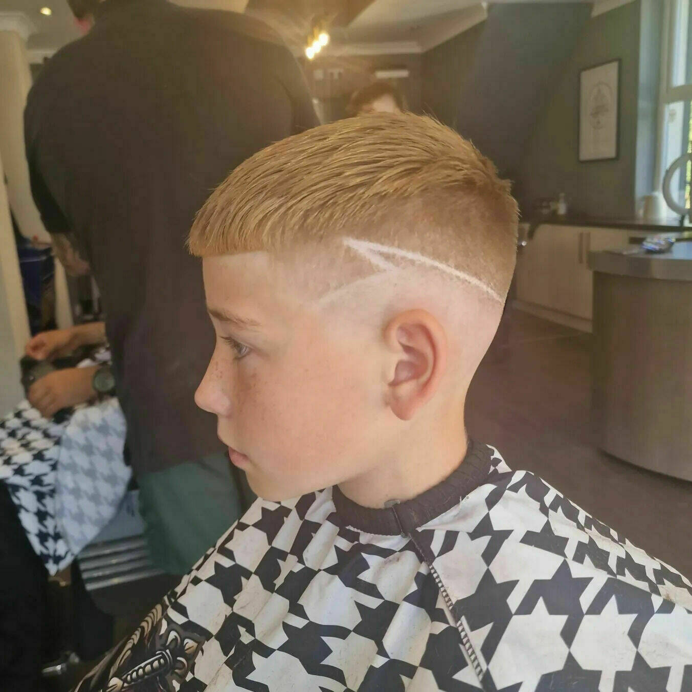 Kids Pattern, Phil Foden Style cut by Paige
