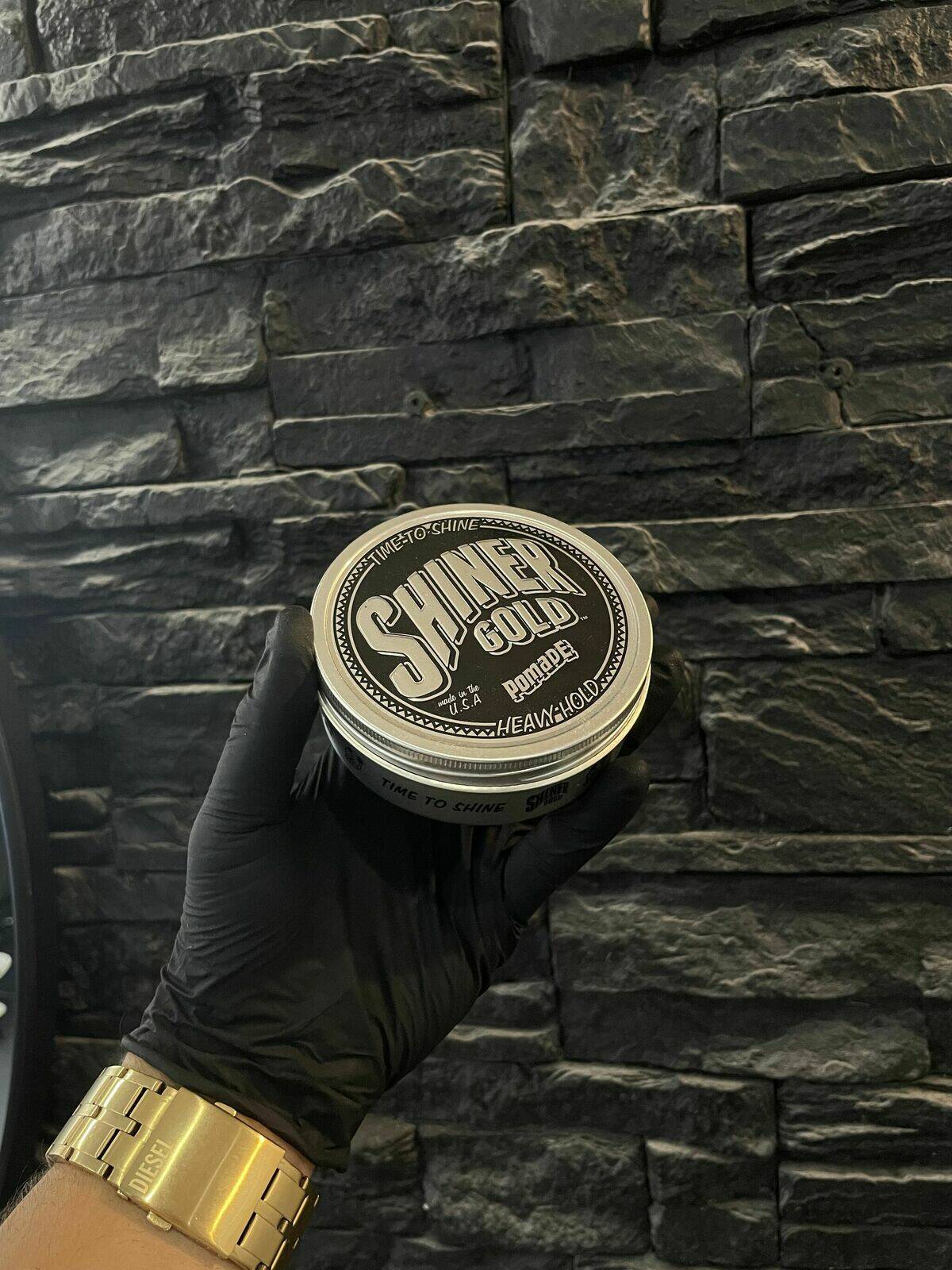 SHINER GOLD Pomade heavy hold 