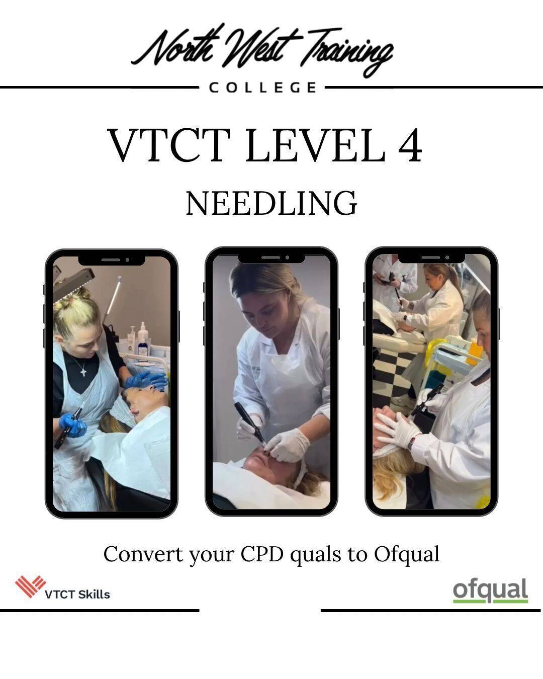 VTCT Level 4 Needling 16th January £1200 deposit 