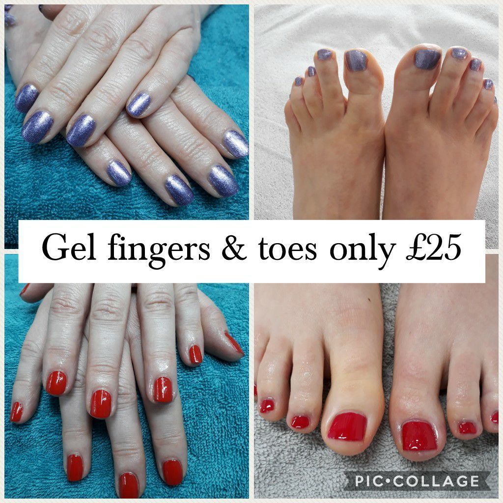 Are your toes 'flip flop' ready?
Gel polish Fingers & Toes from £25 - book now online on 01928 240513 or 07957 198169.
New customers receive a 10% discount