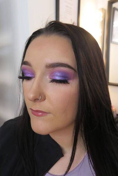 Full glam (Full face of makeup + Strip Lashes)