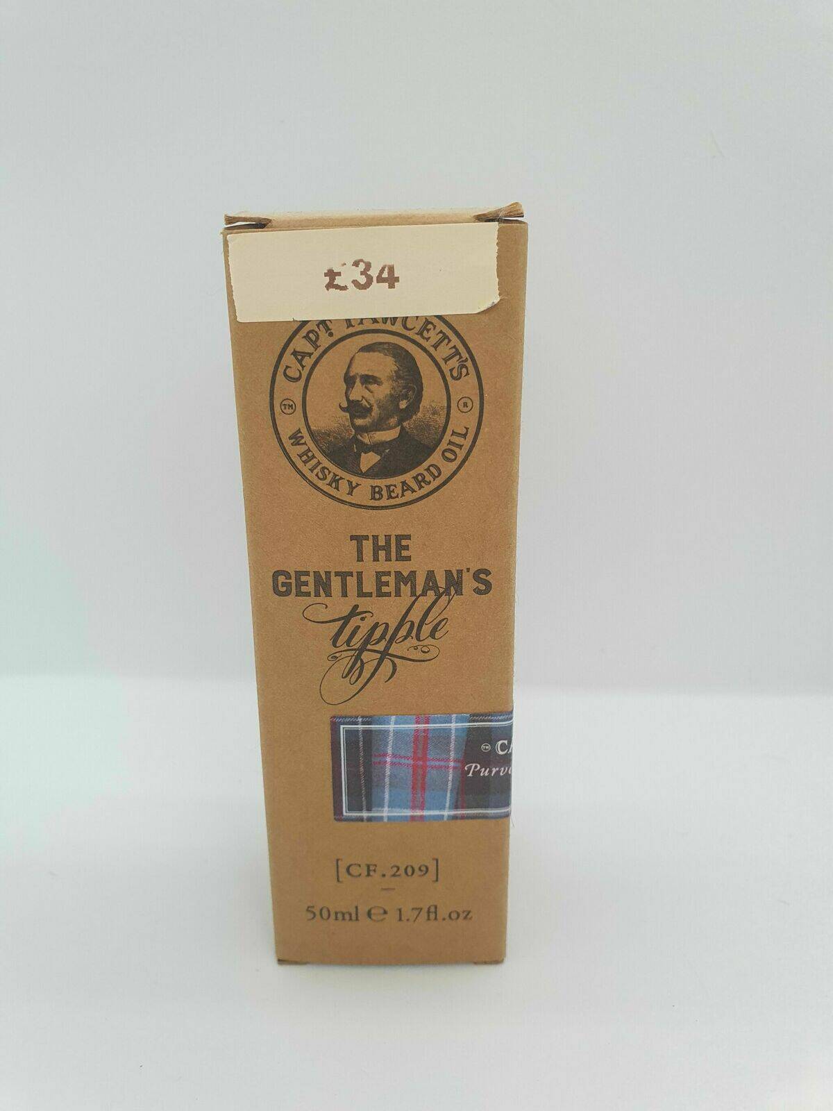 Captain Fawcetts Gentlemans Tipple beard oil 50ml