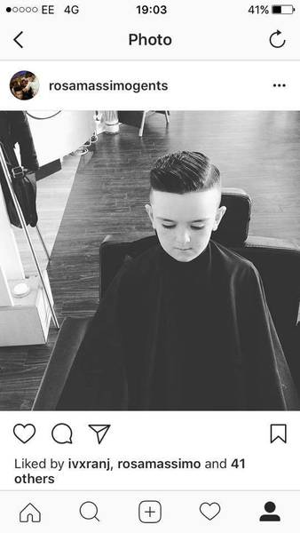 High and tight part with a shape up