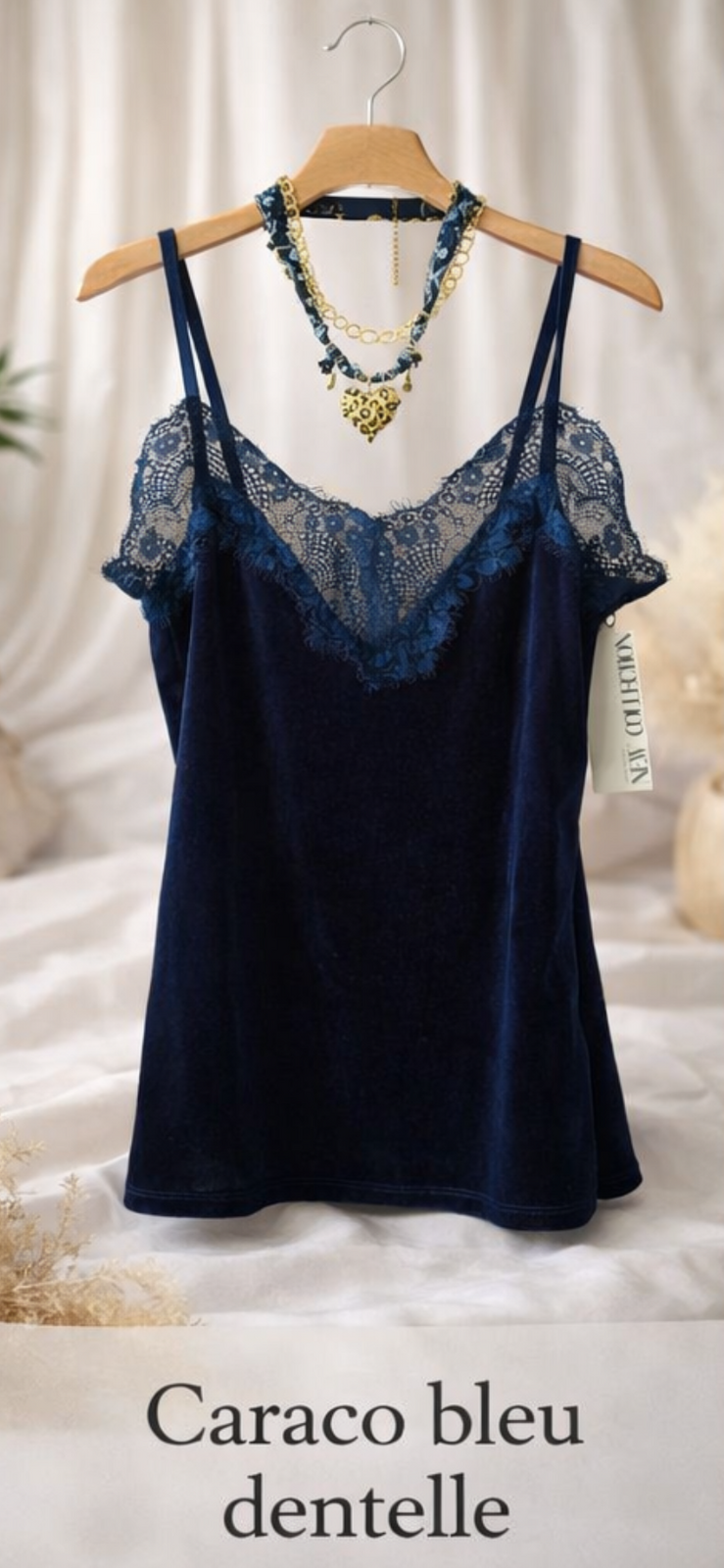 Top dentelle débardeur 