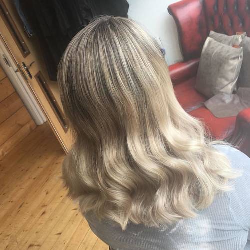 Babylights and balayage 

 @helzpreston