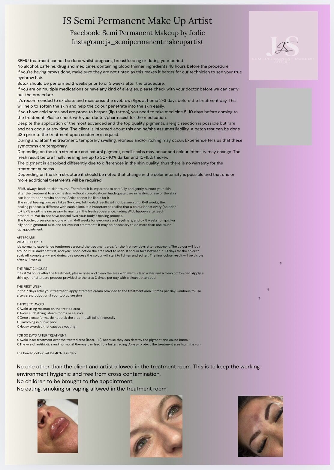 My Ts & Cs 
Please read through them. They are very important to keep myself and my clients safe and protected. Thank you 