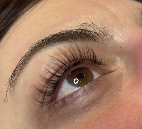 Rehaussement avec teinture 