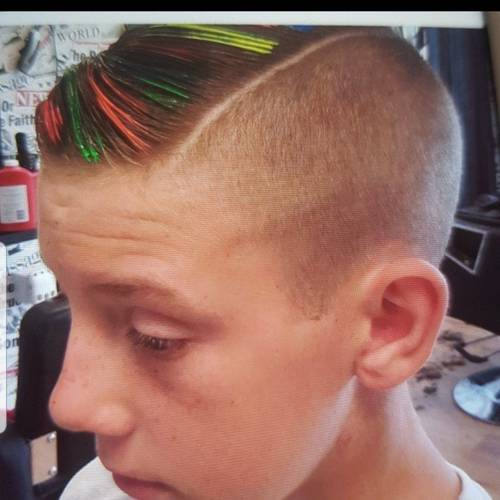 Kids cuts at dudes