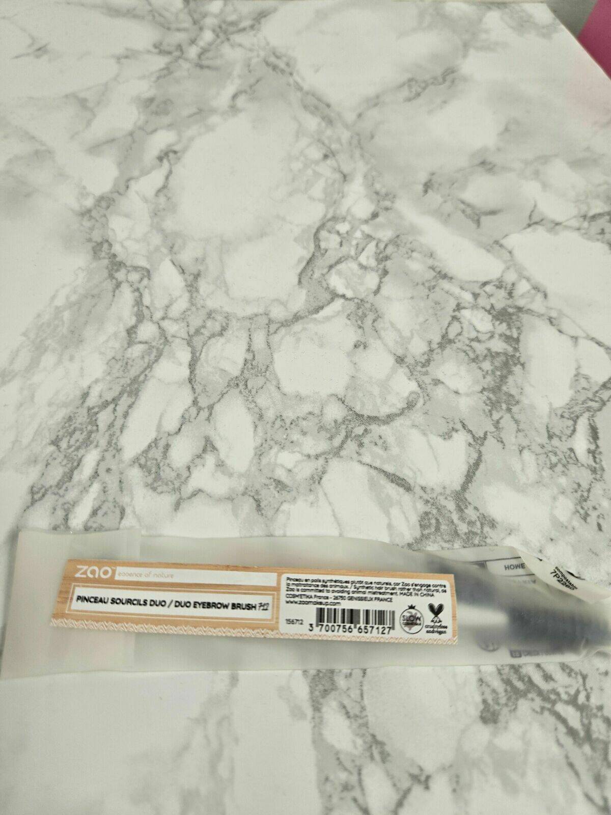 Pinceau sourcils duo 712