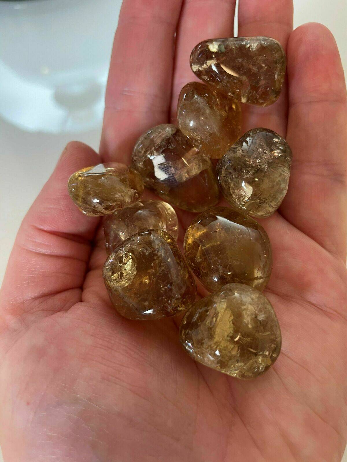 Citrine (Natural) tumblestones