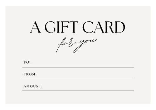 Hair & Beauty Principles £10.00 Gift Voucher