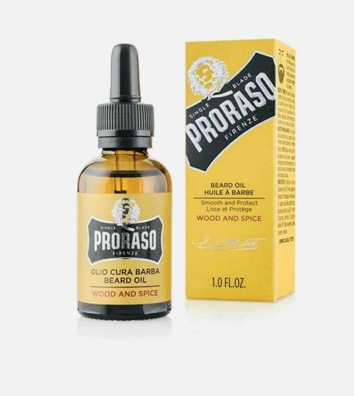 Huile à barbe Wood and spice 