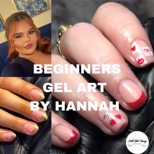 BASIC GEL ART MASTERCLASS BY HANNAH  £25 deposit MON 20th APRIL 10-1 