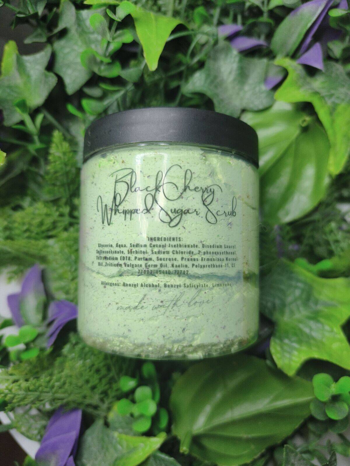 Black Cherry Whipped Sugar Scrub