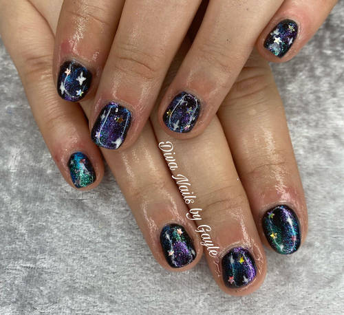 Galaxy gel polish