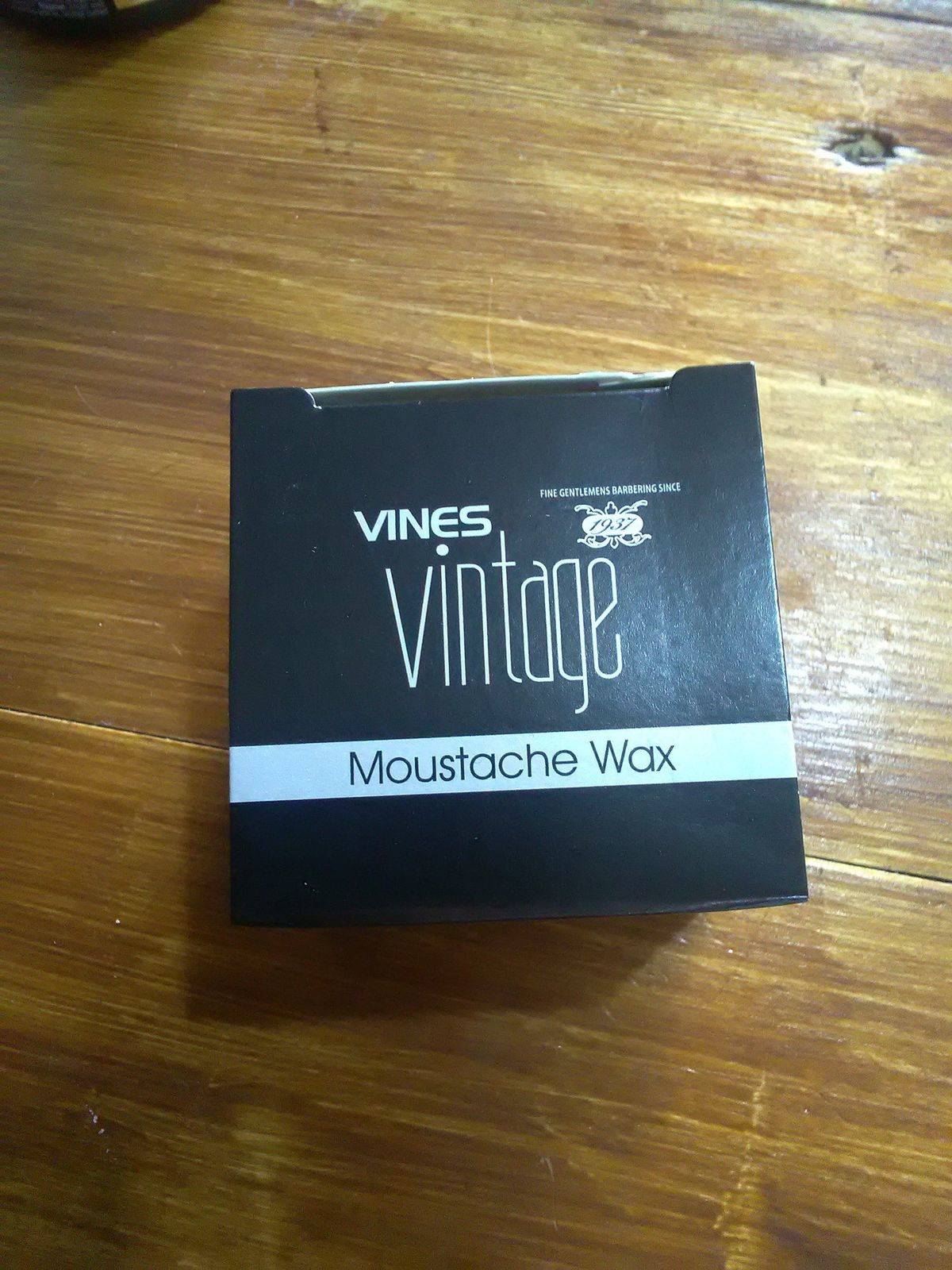 Moustache wax 