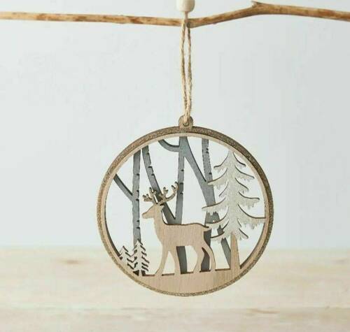 Small wooden hanging decoration