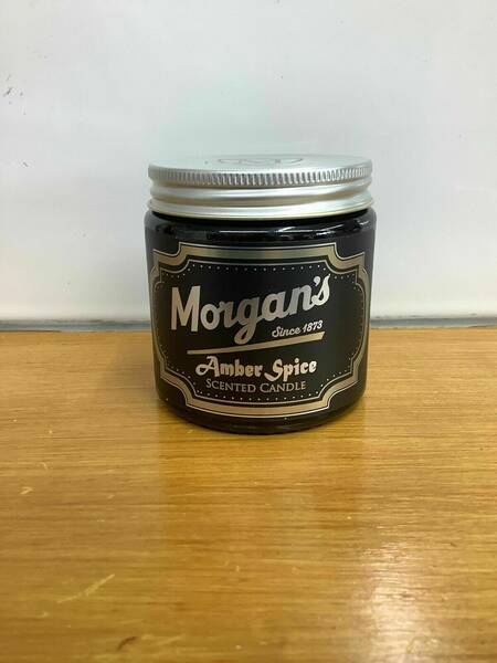 Morgan’s Pomade Amber Spice Scented Candle 