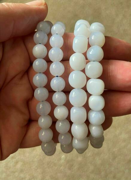 Chalcedony bracelets
