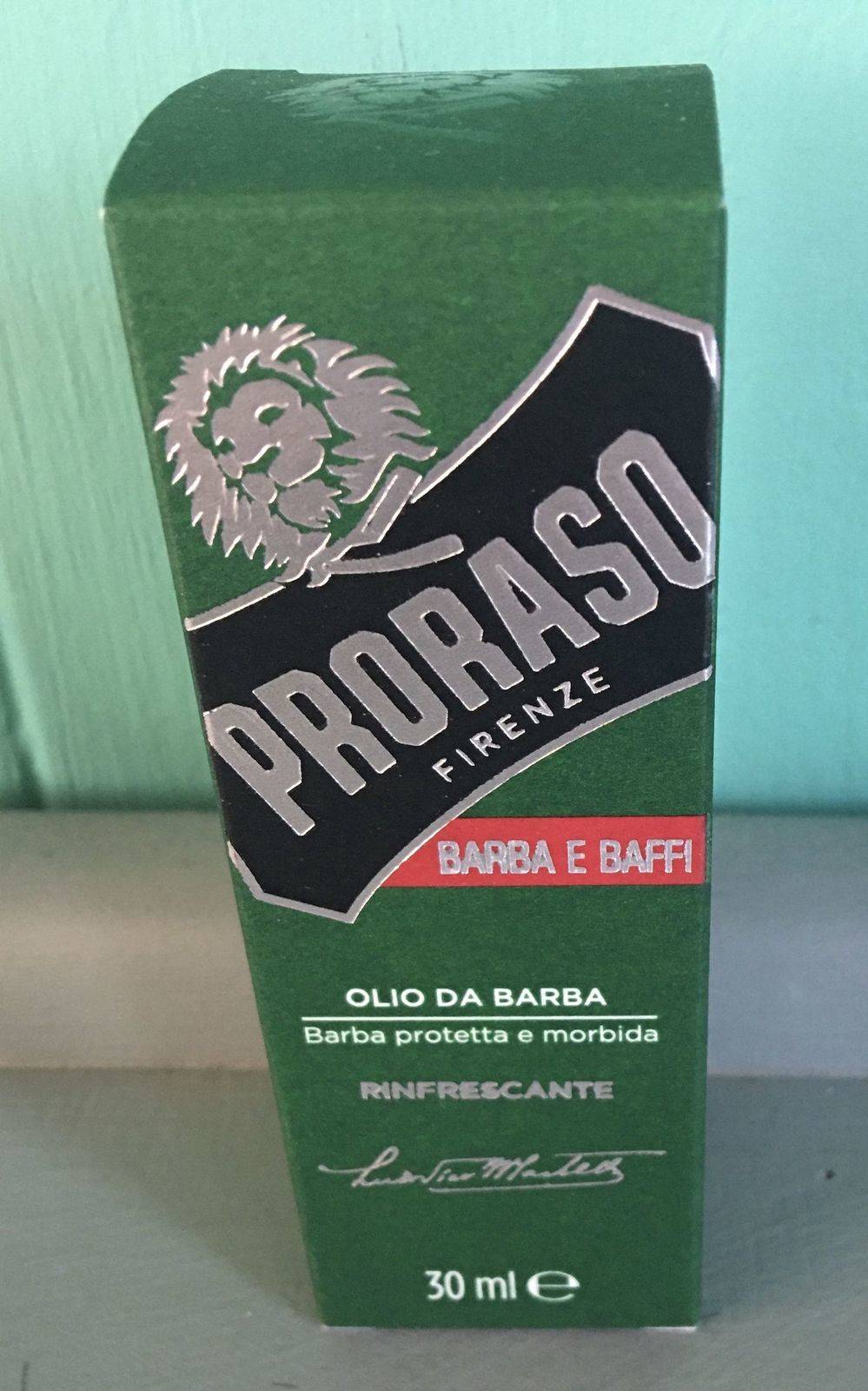 Proraso refreshing beard oil 
