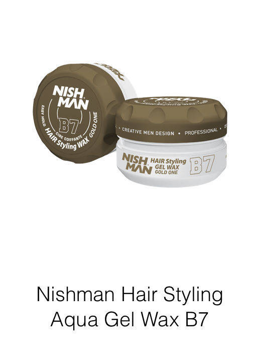 Nishman Hair Styling Aqua Gel Wax