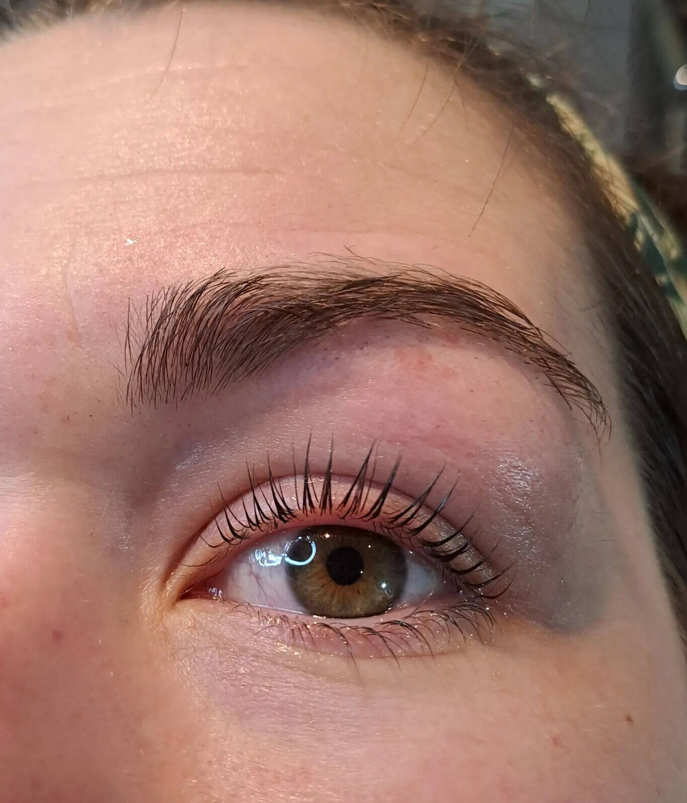 Amazing lash lift and tint results