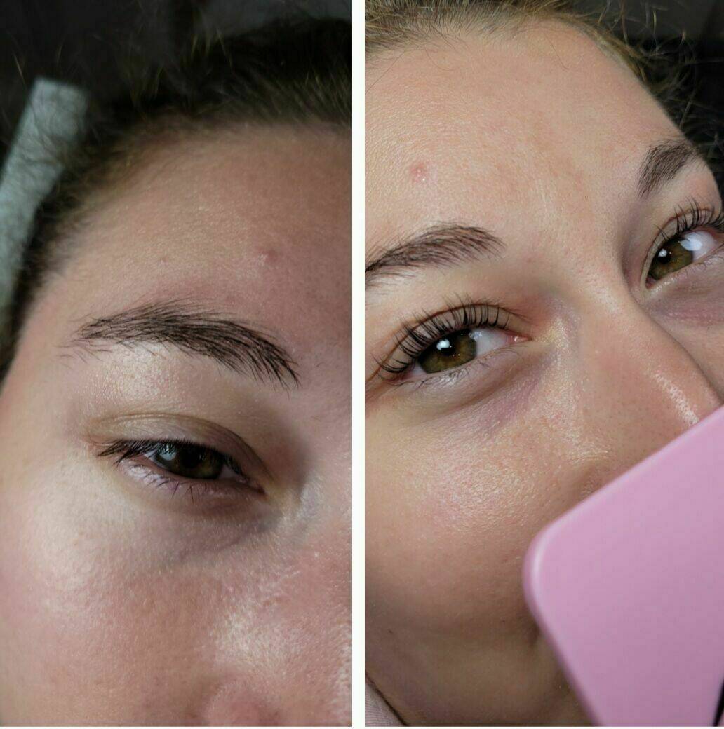 Rehaussement de cils effet mascara ✨️ 