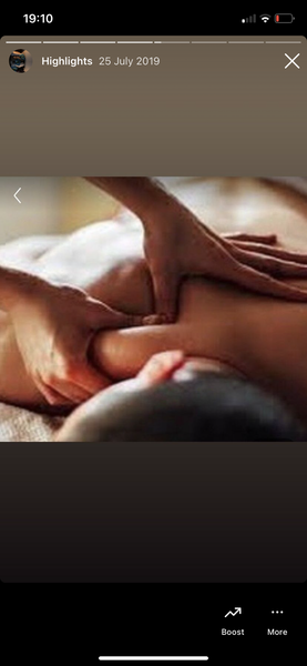 Deep tissue massage 