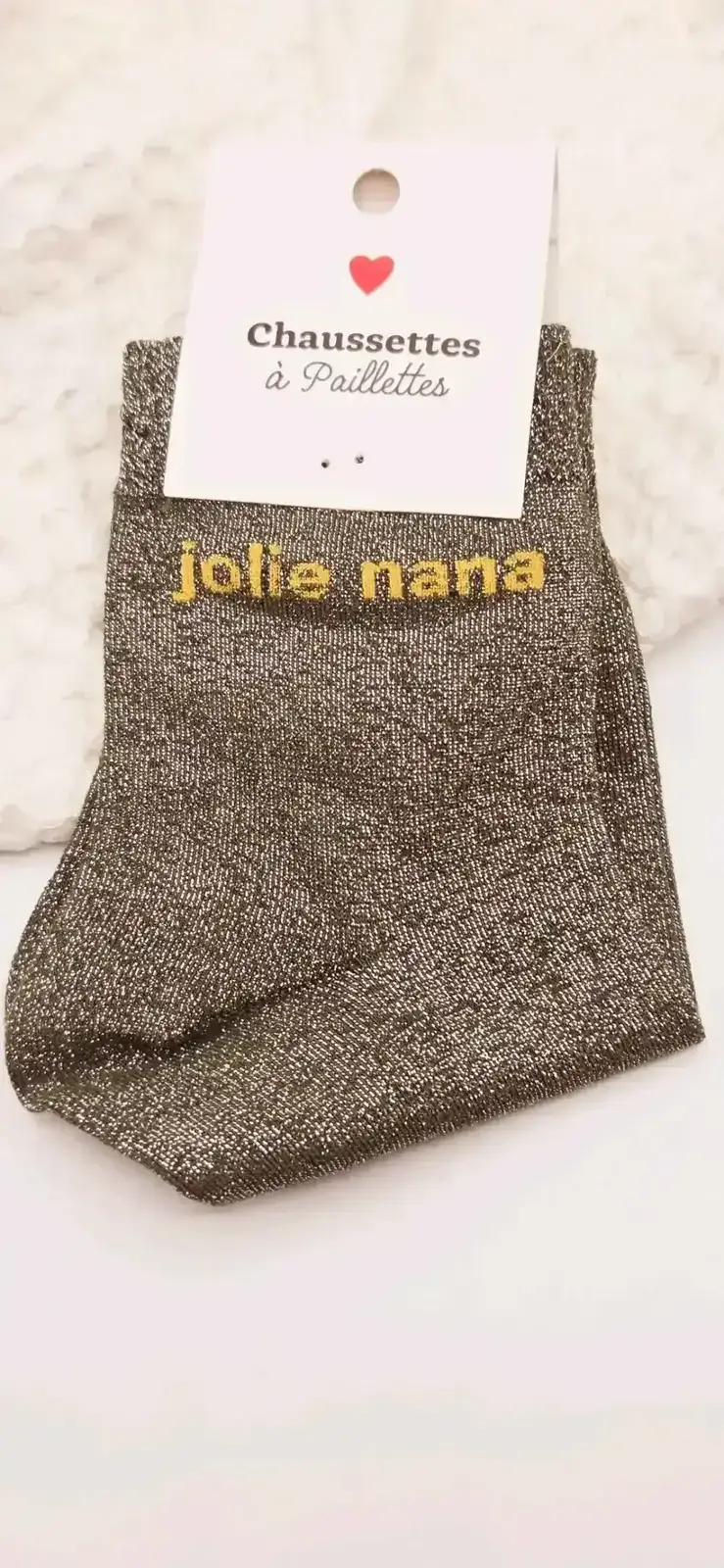 Chaussettes à Paillettes Jolie Nana