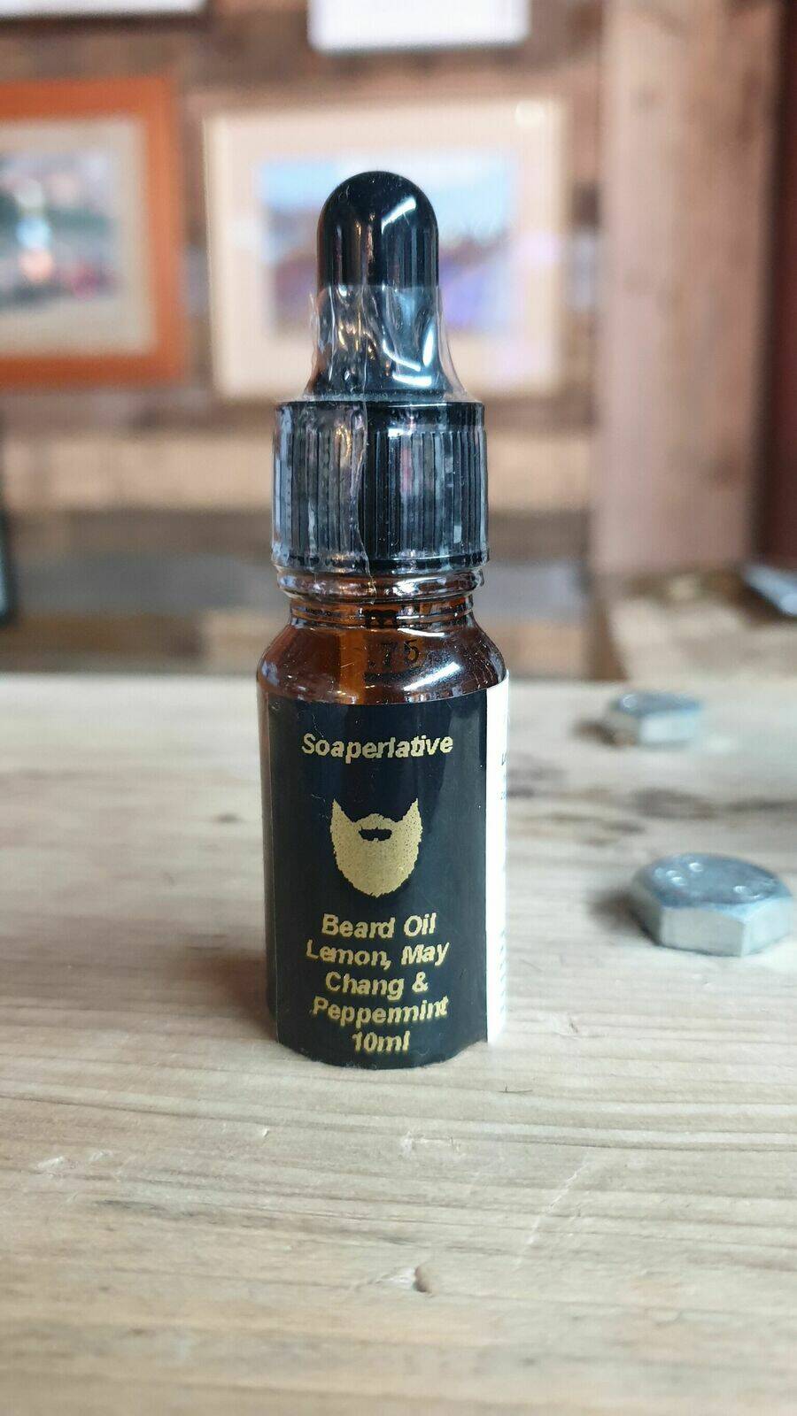 Beard oil lemon may change & peppermint  10ml