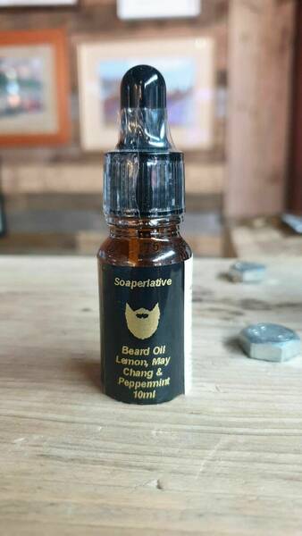 Beard oil lemon may change & peppermint  10ml
