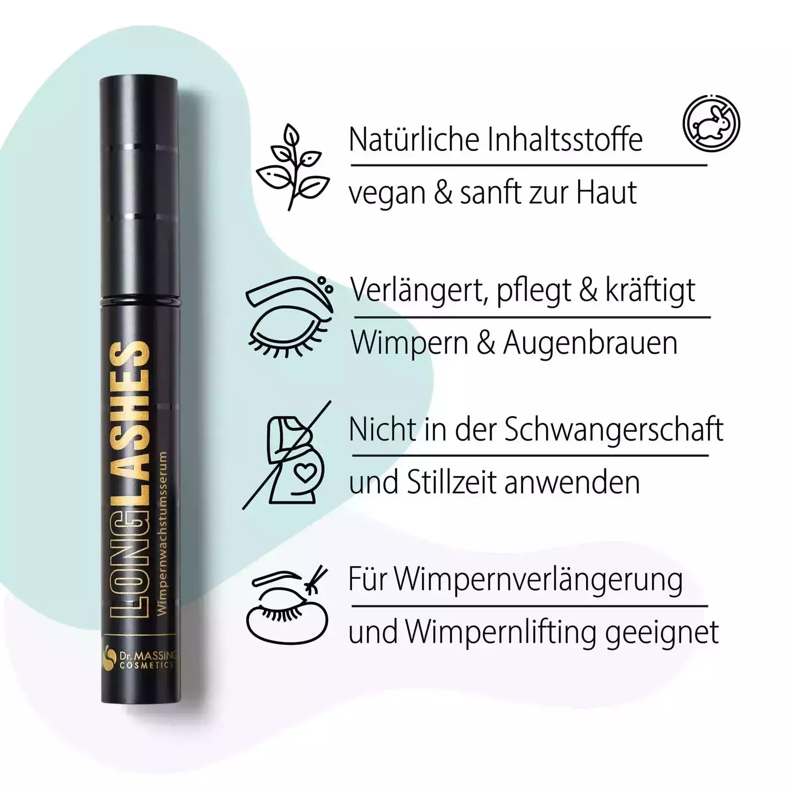 Wimpern und Augenbrauen Serum