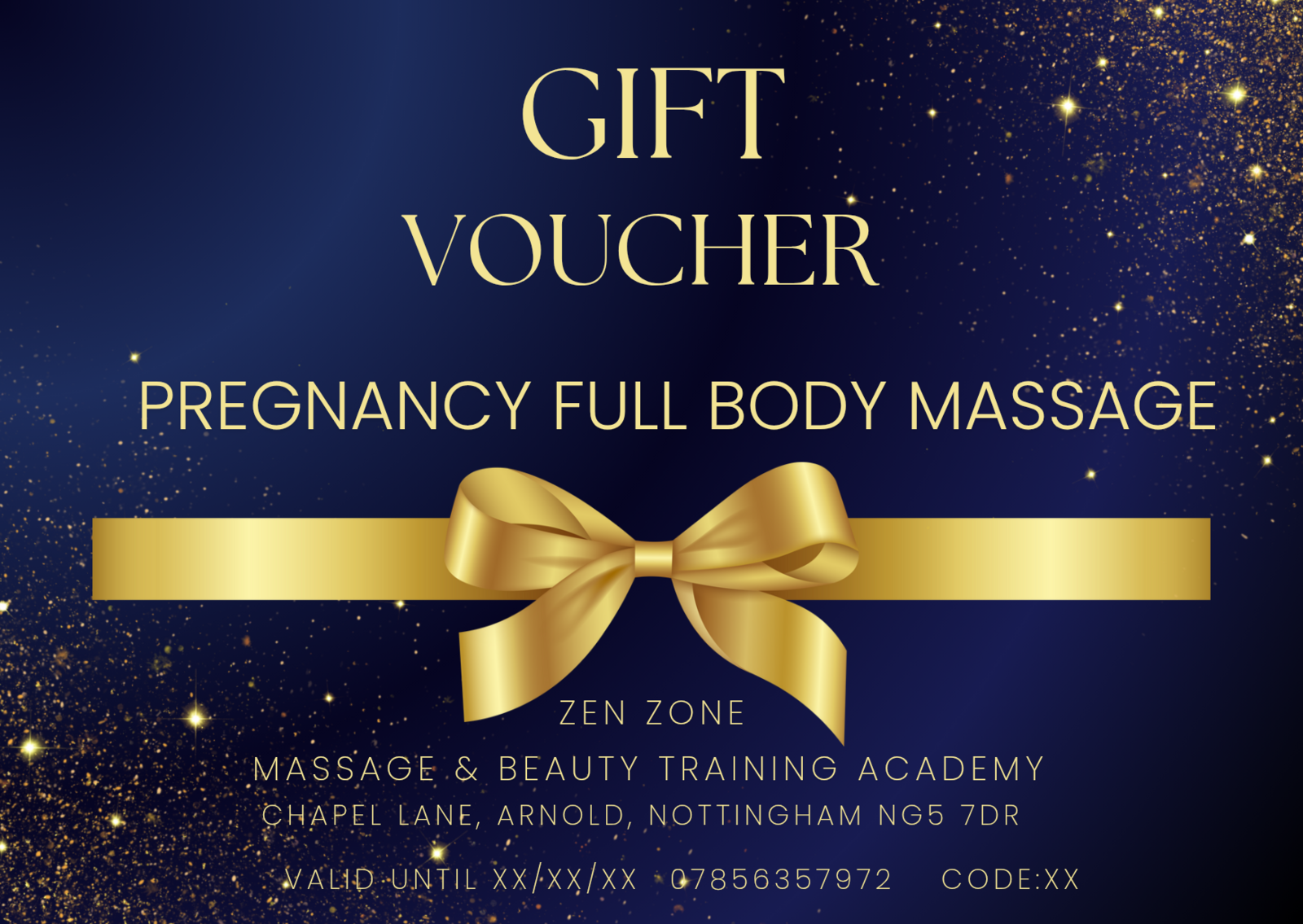 Gift Voucher - Pregnancy Full Body Massage 