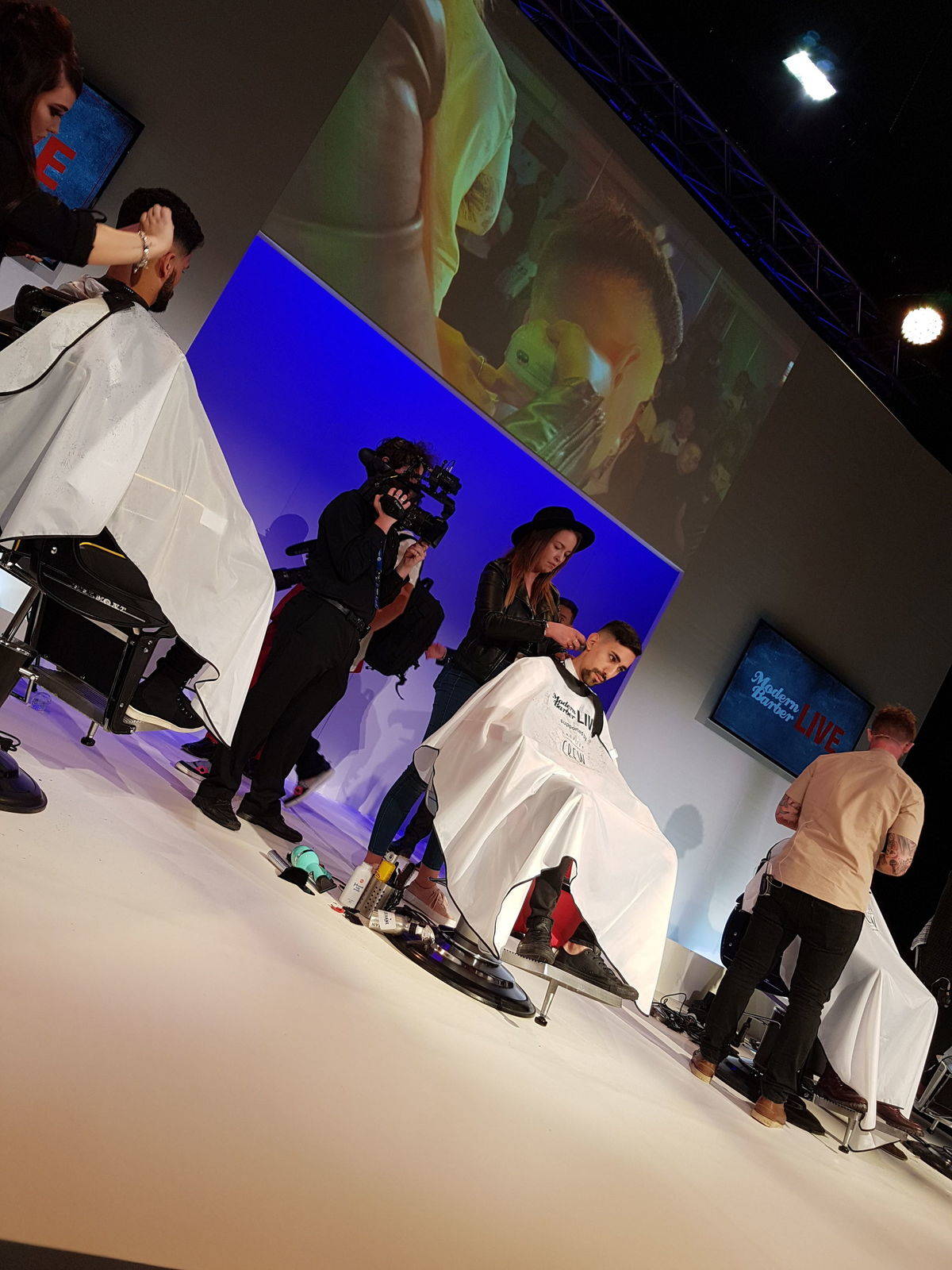 MAIN STAGE AT MODERN BARBER LIVE