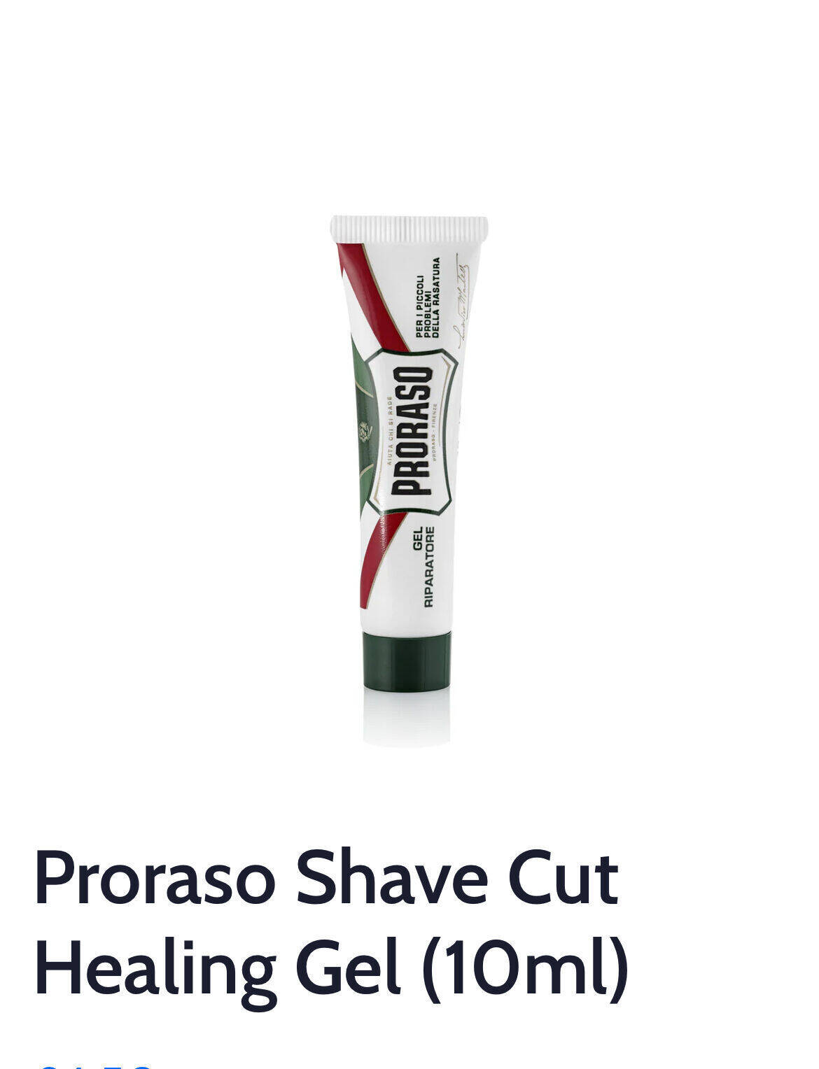Proraso Shave Cut Healing Gel