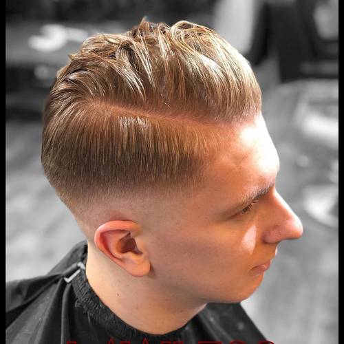 Skin Fade Side Part For Jack 