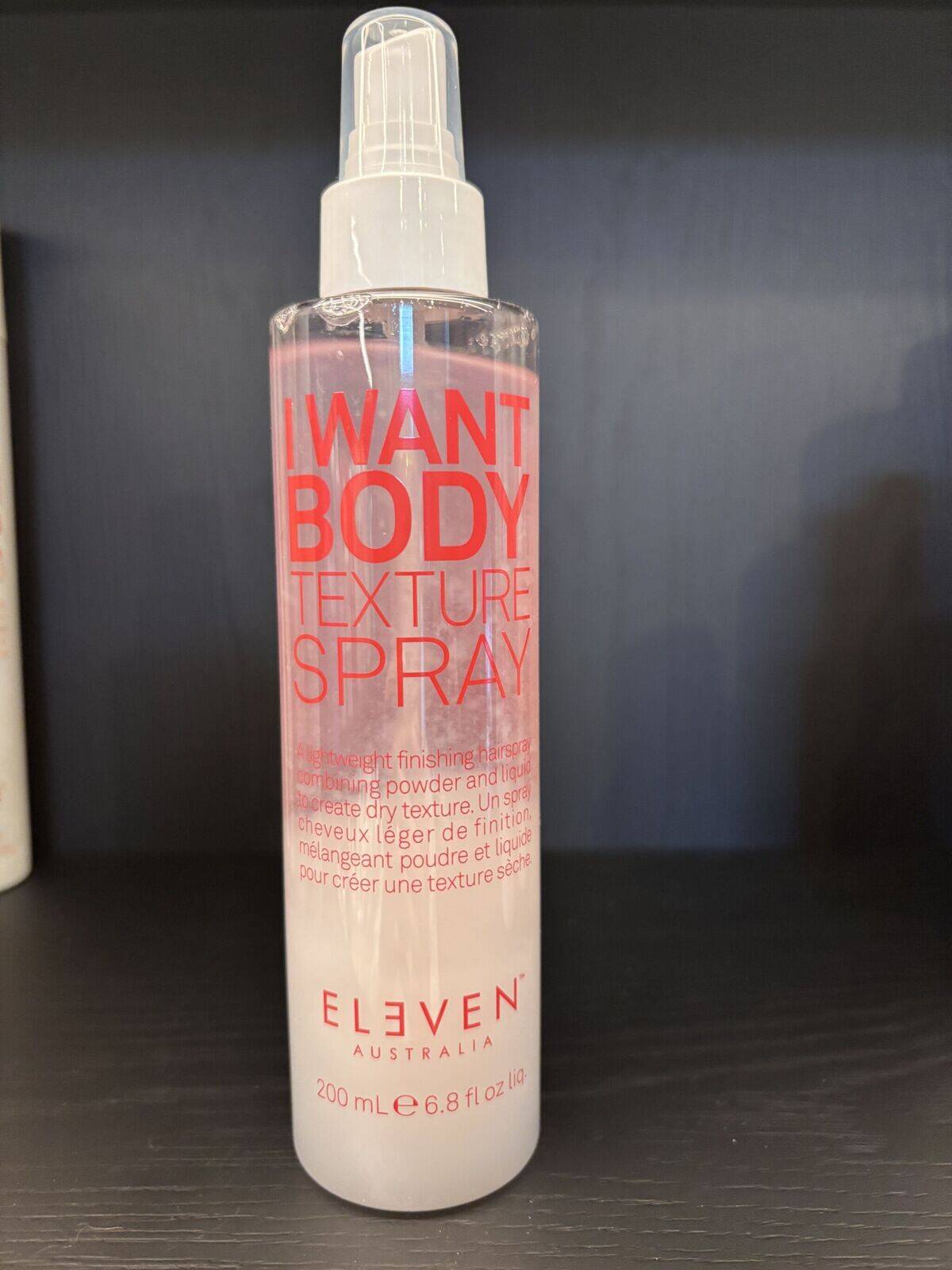 I want Body Texture Spray