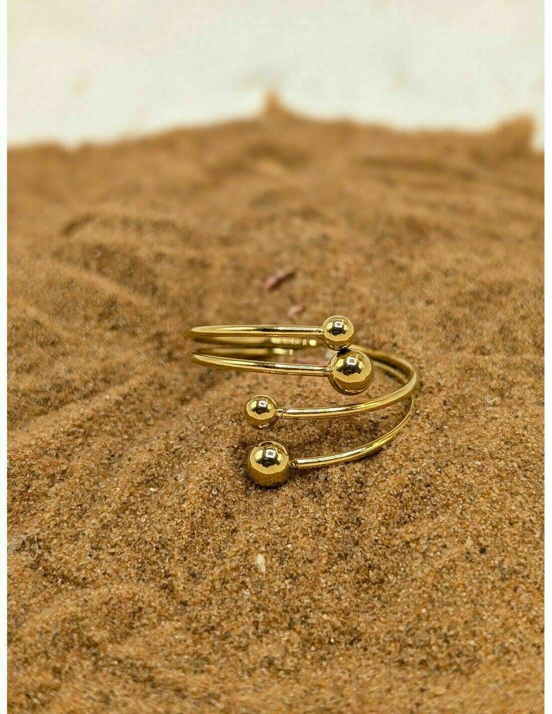 Bague Punto Bubble Dorée